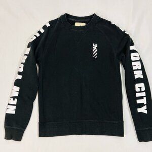 Men's American Eagle New York City BLACK Sweatshirt Size SMALL